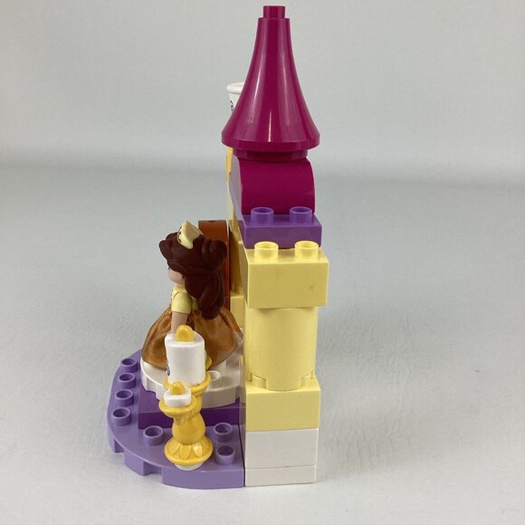 Lego Duplo Disney Princess Belle Ballroom Building 10960 Beauty Beast Cogsworth - Picture 3 of 6